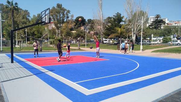 Terrain de basket